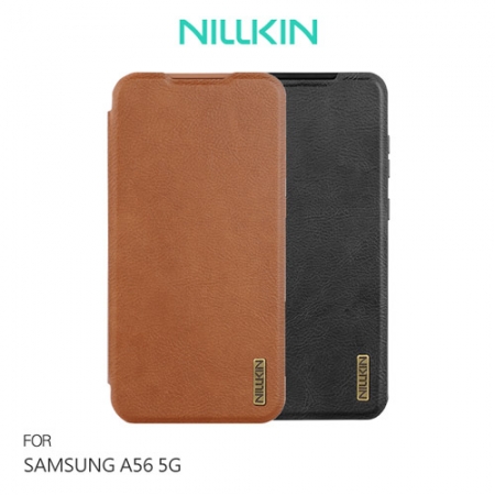 NILLKIN SAMSUNG 三星 Galaxy A56 5G 秦系列 Pro 皮套 側翻皮套 插卡 鏡頭防塵蓋