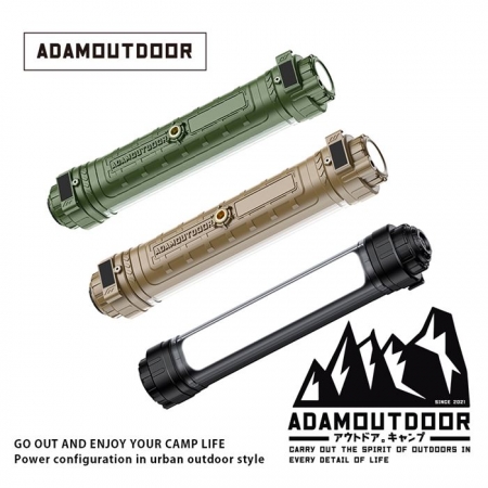 ADAMOUTDOOR｜極限多功能照明燈 ADCL-TBL200 （磁吸、可勾繩、