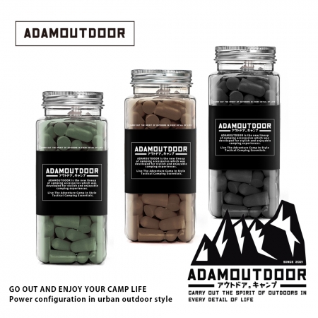 ADAMOUTDOOR｜彈型拋棄式降噪隔音耳塞 ADEP-BUL60