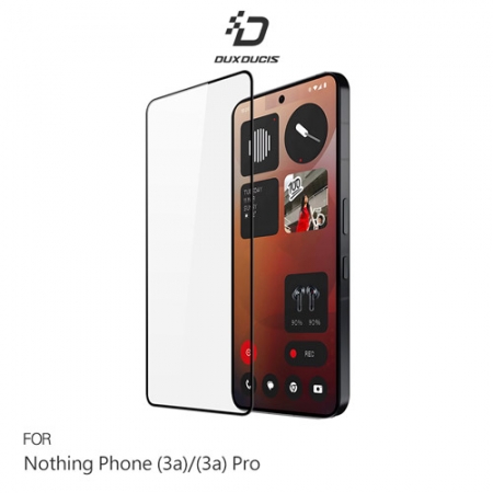 DUX DUCIS Nothing Phone （3a） / （3a） Pro 滿版鋼化玻璃貼 手機螢幕貼