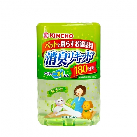 日本 金鳥空間消臭芳香液180天-無香400ML