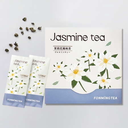 新鳳鳴 茉莉烏龍茶 窨花茶 Jasmine Oolong tea 原片茶葉定量6包入