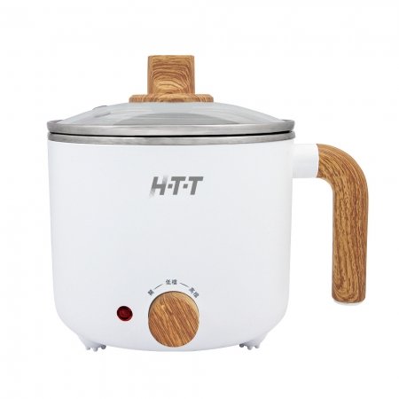 HTT 304不鏽鋼內膽三段式火力多功能美食鍋1.5L HCP-1219B