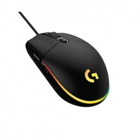 Logitech 羅技 G102 LIGHTSYNC RGB 6鍵 炫彩遊戲滑鼠 有線 黑色（LOGI-102RB）