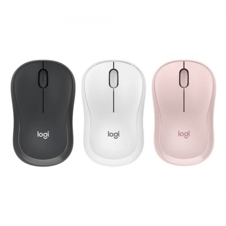 Logitech 羅技 M240 無線靜音藍牙滑鼠 珍珠白（LOGI-240W0）