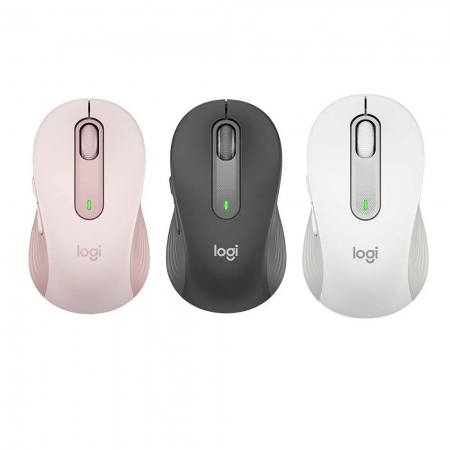 Logitech 羅技 M650 多工靜音無線滑鼠 玫瑰粉（LOGI-M650P）