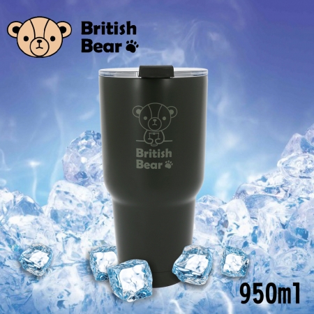 英國熊 超真空斷熱冰壩杯（顏色隨機出貨） 950ml BC-0060