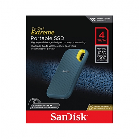 SanDisk 4TB Extreme V2 SSDE61 USB-C 行動固態硬碟 SSD 外接硬碟 夜幕綠（SD-SSDE61-M-4TB）