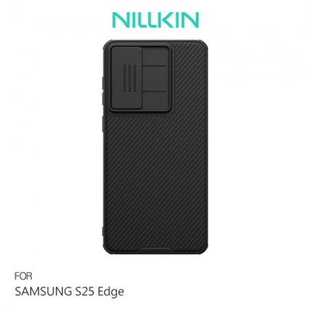 NILLKIN SAMSUNG 三星 S25 Edge 黑鏡 Pro 磁吸保護殼 手機殼 雙料殼 支援MagSafe