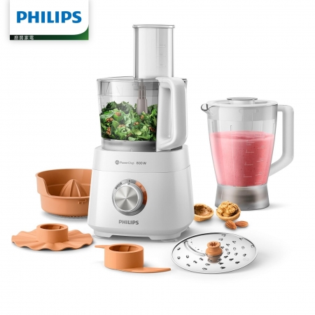 【Philips 飛利浦】新一代廚神料理機800W Turbo旗艦版 （HR7510）