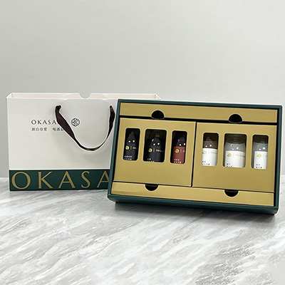 【O卡桑】精裝黑白木耳露禮盒（六入木耳露）｜養生送禮首選（195ml*6瓶）