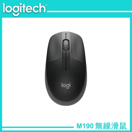 Logitech 羅技 M190 無線滑鼠 黑色（LOGI-M190B）