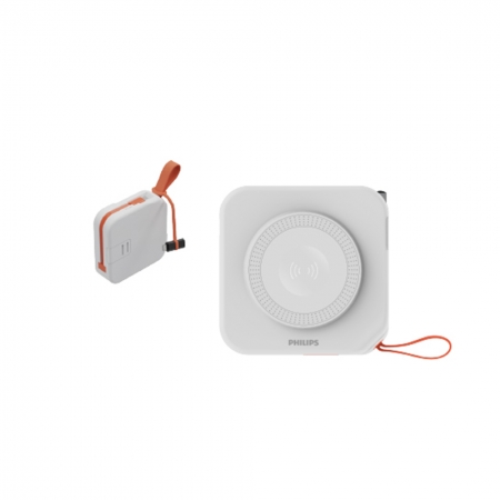 PHILIPS FunCube 多合一磁吸行動電源Type-C（白色） DLP4348CW