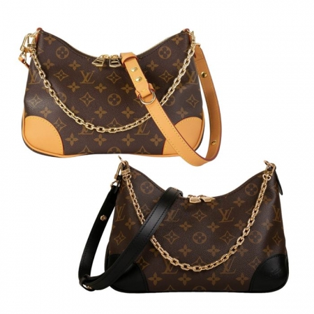 Louis Vuitton BOULOGNE 鏈帶斜背包 （2色）平行輸入 點數兌換