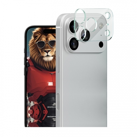 Imak Apple iPhone 17系列 鏡頭玻璃貼（一體式）（透明版/曜黑版/黑圈版） 奈米吸附