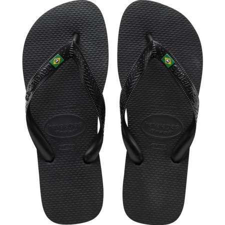 【哈瓦士havaianas】 巴西 人字拖 哈瓦士 男款 Brasil/黑國旗夾心