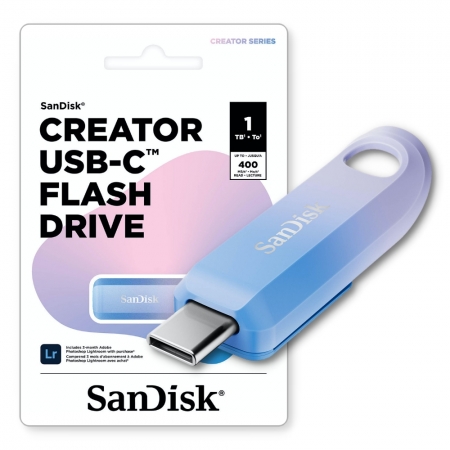 SanDisk Creator CZ75C 1TB Type-C 高速 金屬隨身碟 400MB/s 公司貨 （SD-CZ75C-1TB）