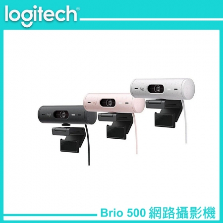 Logitech 羅技 Brio 500 網路攝影機 石墨黑（LOGI-B500G）