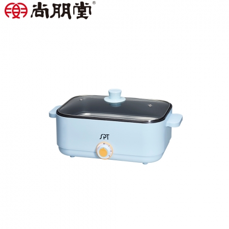 【尚朋堂 SPT】5L 多功能蒸煮鍋 ST-523B 附不鏽鋼蒸盤
