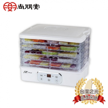 【尚朋堂 SPT】五層架 食物乾燥機/果乾機 SFD-27