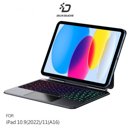 DUX DUCIS iPad 10.9（2022）/iPad 11（A16）DK鍵盤（MK Pro）台灣版注音倉頡