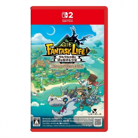 任天堂 NS2 Switch2《奇幻生活 i 轉圈圈的龍和偷取時間的少女》RPG 遊戲片 國際版 支援中文（NS2-FLI-ED）