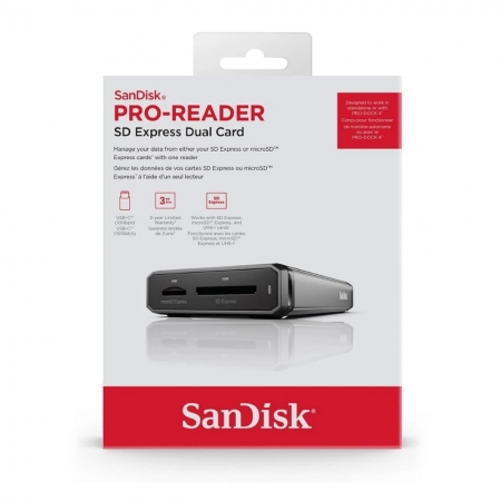 SanDisk Professional PRO-READER microSD SD EX 記憶卡 多卡讀卡機 （SD-CR-A451）