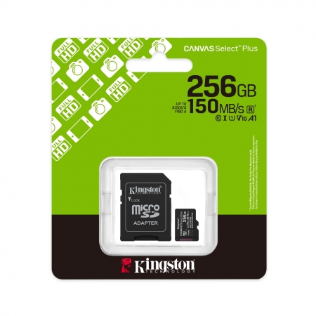 金士頓 Canvas Select Plus 記憶卡 256GB microSD KTCS3 代理商公司貨（KTCS3-256G）