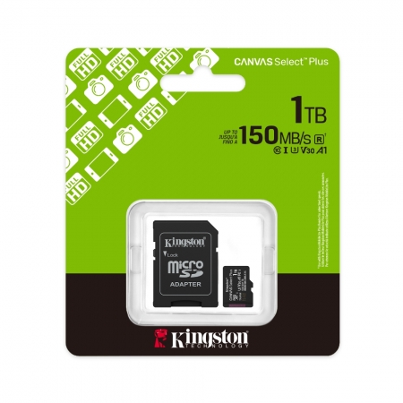 金士頓 Canvas Select Plus 記憶卡 1TB microSD KTCS3 代理商公司貨（KTCS3-1TB）