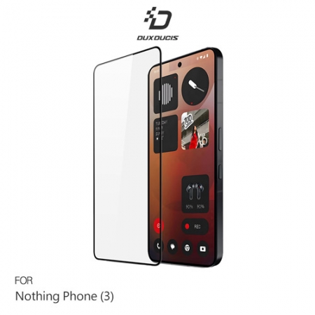 DUX DUCIS Nothing Phone （3） 滿版鋼化玻璃貼 手機螢幕貼