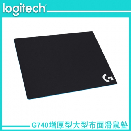 Logitech 羅技 G G740 增厚型大型布面遊戲滑鼠墊（LOGI-G7401）