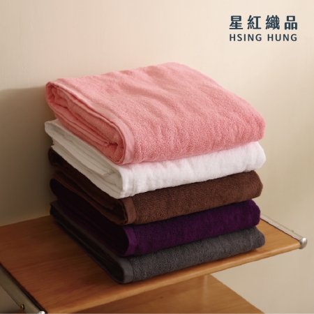 【星紅織品】美容SPA專用大尺寸純棉床巾 毛巾被