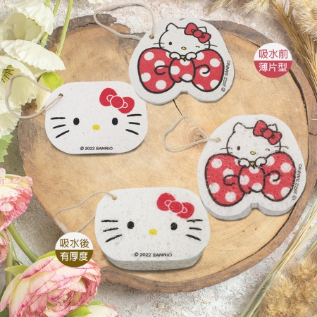 Hello Kitty潔顏/多功能木漿清潔棉-6入