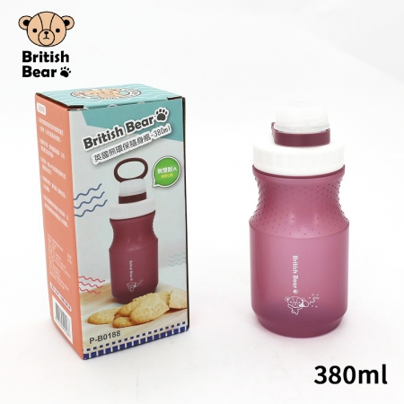 英國熊 環保隨身瓶380ml（盒裝） P-B0188