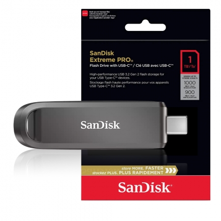 SanDisk CZ890 Extreme PRO 1TB USB-C 金屬 固態隨身碟 代理商公司貨（SD-CZ890-1TB）