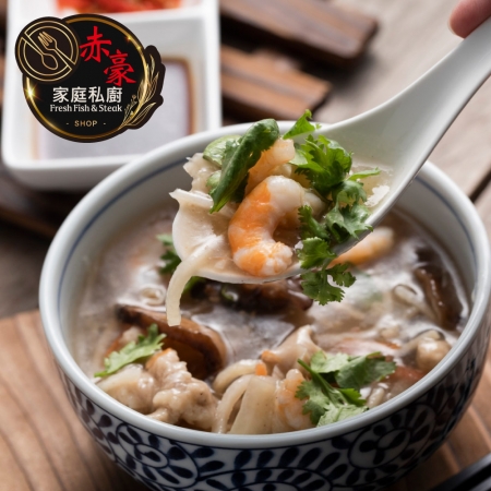 【赤豪家庭私廚】經典古早味干貝蝦仁海鮮羹（1200g±10%/包）