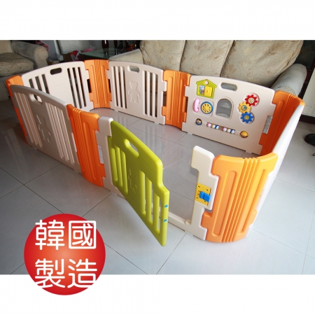 【韓國HAENIM TOYS】日本設計、韓國製造 六片嬰兒安全圍欄 HNP-736