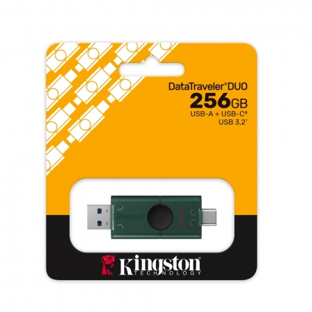 金士頓 256G DataTraveler Duo Type-A / Type-C USB3.2 隨身碟（KT-DTDEG2-256G）