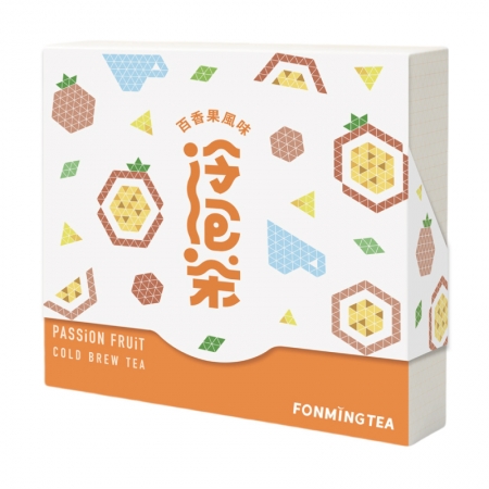 百香果冷泡茶包 12入盒裝 Passion Fruit Cold Brew Tea Bags水果香甜＋蒸菁綠茶 清爽零卡