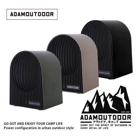 【ADAMOUTDOOR】戶外陶瓷電暖爐 ADEH-PTC500 、小暖器、暖風機 露營 戶外 保暖 防潮