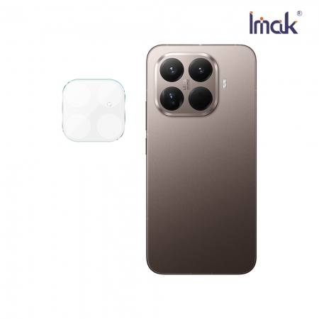 Imak Xiaomi 小米 15T Pro 鏡頭玻璃貼（一體式）（纖薄透明版/曜黑版） 奈米吸附