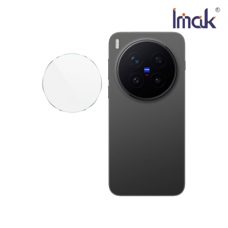 Imak vivo X300 / X300 Pro 5G 鏡頭玻璃貼（纖薄透明版/曜黑版） 奈米吸附