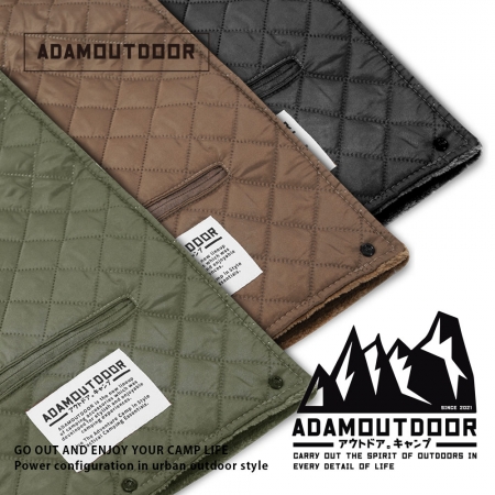 【ADAMOUTDOOR】 USB加熱暖心毯 ｜隨身小電毯 USB小電毯  發熱披肩 溫碳纖維發熱絲 格紋輕便暖毯【露營/戶外/居家/辦公保暖必備】