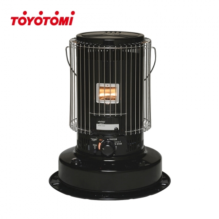 【日本 TOYOTOMI】15-20坪 傳統式煤油暖爐/電暖器 KS-67 黑色