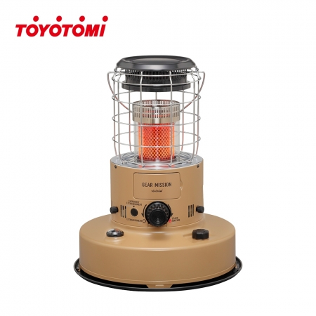 【日本 TOYOTOMI】適用3-5坪 傳統式煤油暖爐/電暖器 RR-GER25 沙色