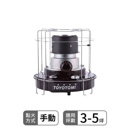 【日本 TOYOTOMI】日本原裝進口 適用3~5坪 戶外露營傳統式煤油暖野炊爐 K-30F （可烹飪）