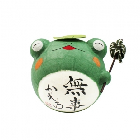【龍虎堂】京都手作和紙擺飾-平安回家青蛙（小） 限時85折/售價已是折扣價
