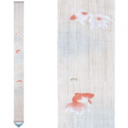 京都手繪細亞麻吊飾-金魚（Ts-615） 限時85折/售價已是折扣價