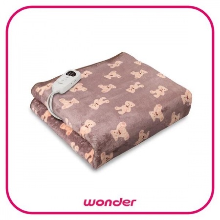 【WONDER 旺德】微電腦溫控單人電熱毯WH-W36BS