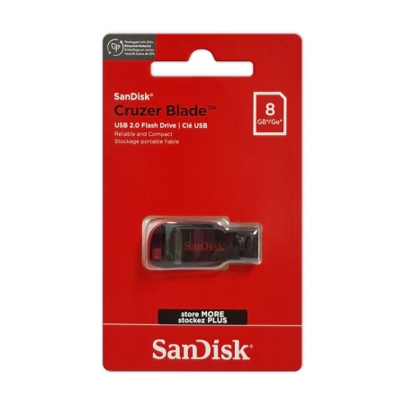 SanDisk Cruzer Blade USB 隨身碟 CZ50 8GB USB 2.0 隨身碟（SD-CZ50-8G）
